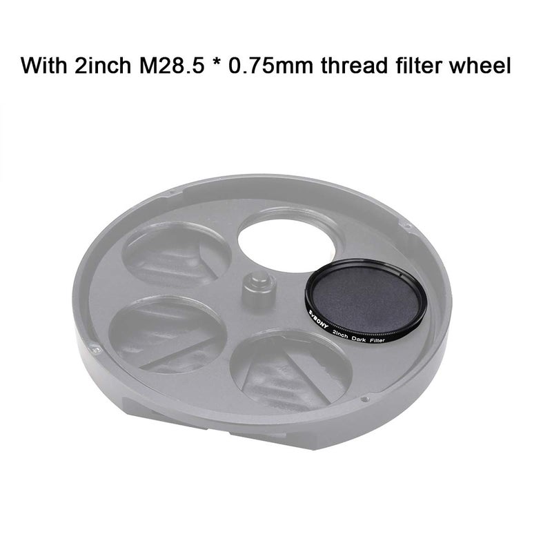 SVBONY SV164 Telescope Filter Dark Frame Imaging Filter 2 Inch for Astrophotography Astronomy Filters for Eliminate Camera Noise and Hot Pixels - Image 4